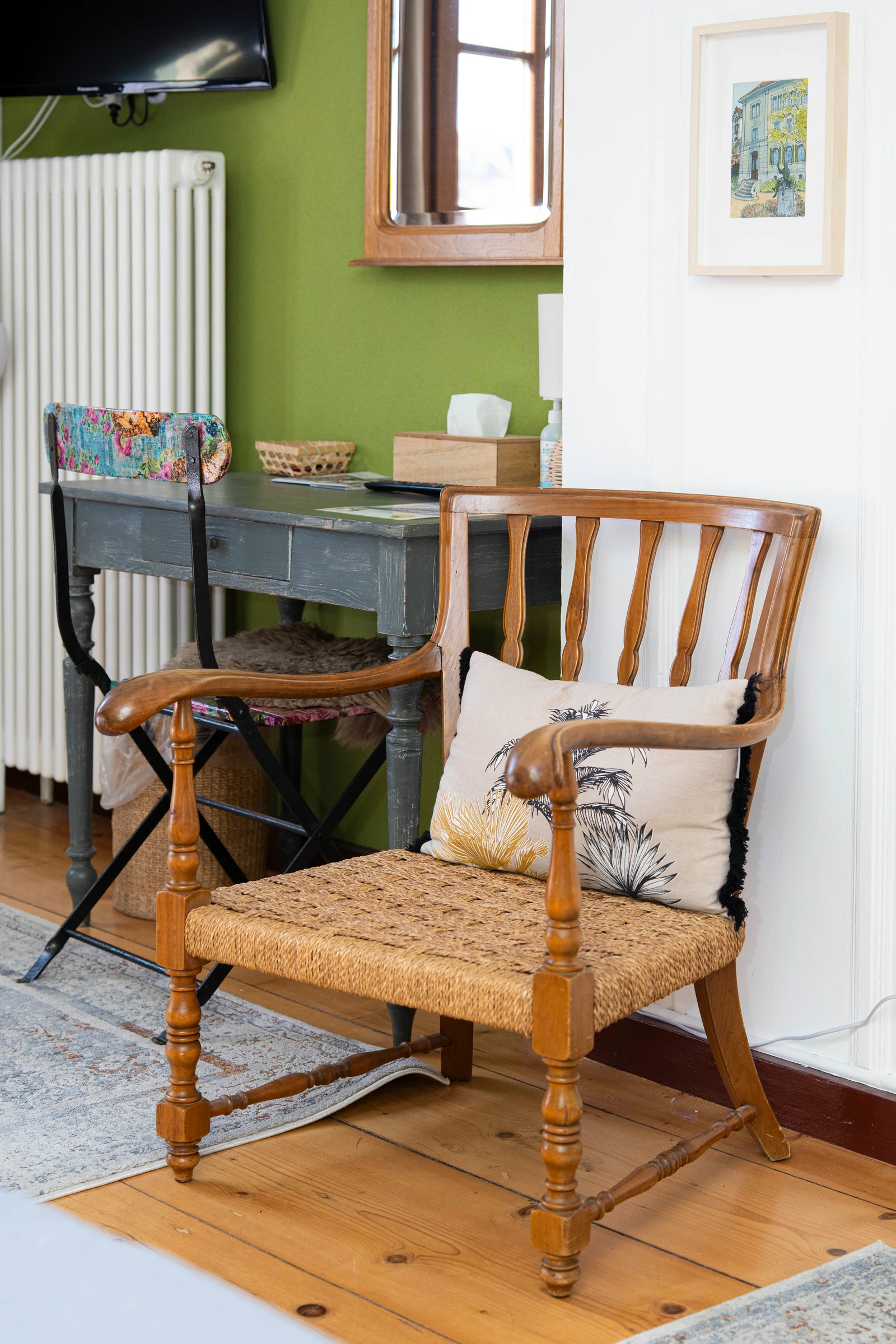 Le fauteuil en bois de Locloise
