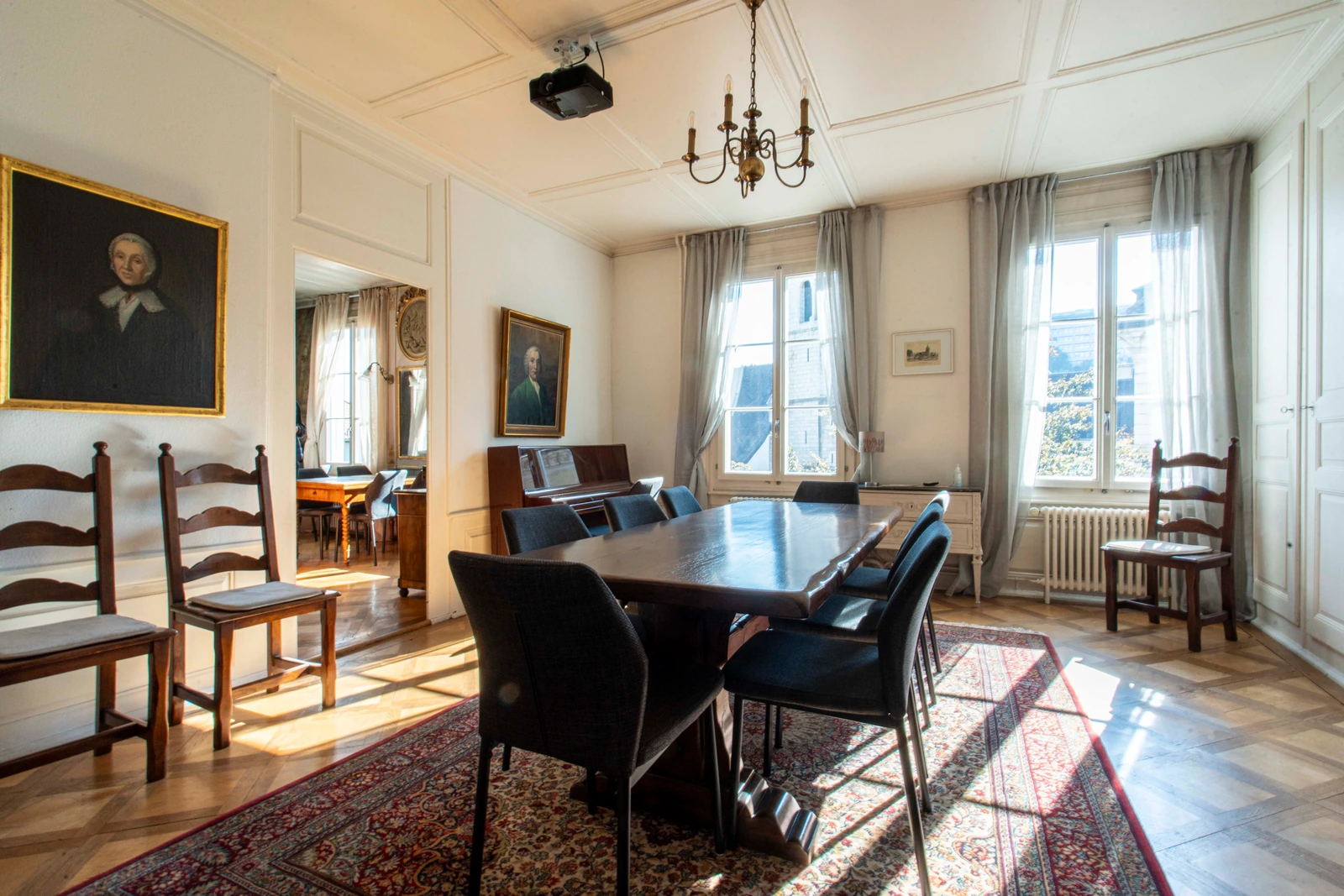 La salle de conférence de la Maison DuBois