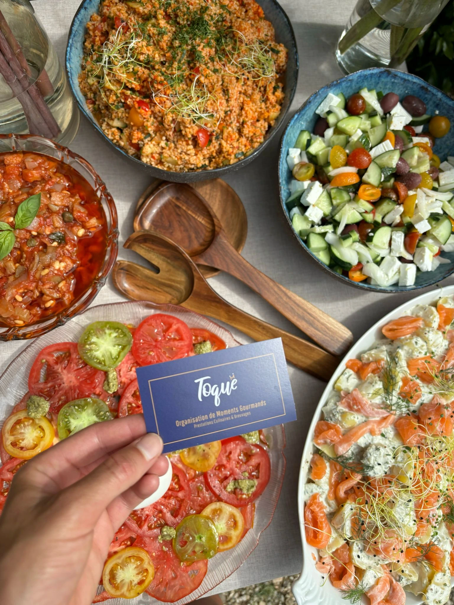 Une sélection de plats Toqué