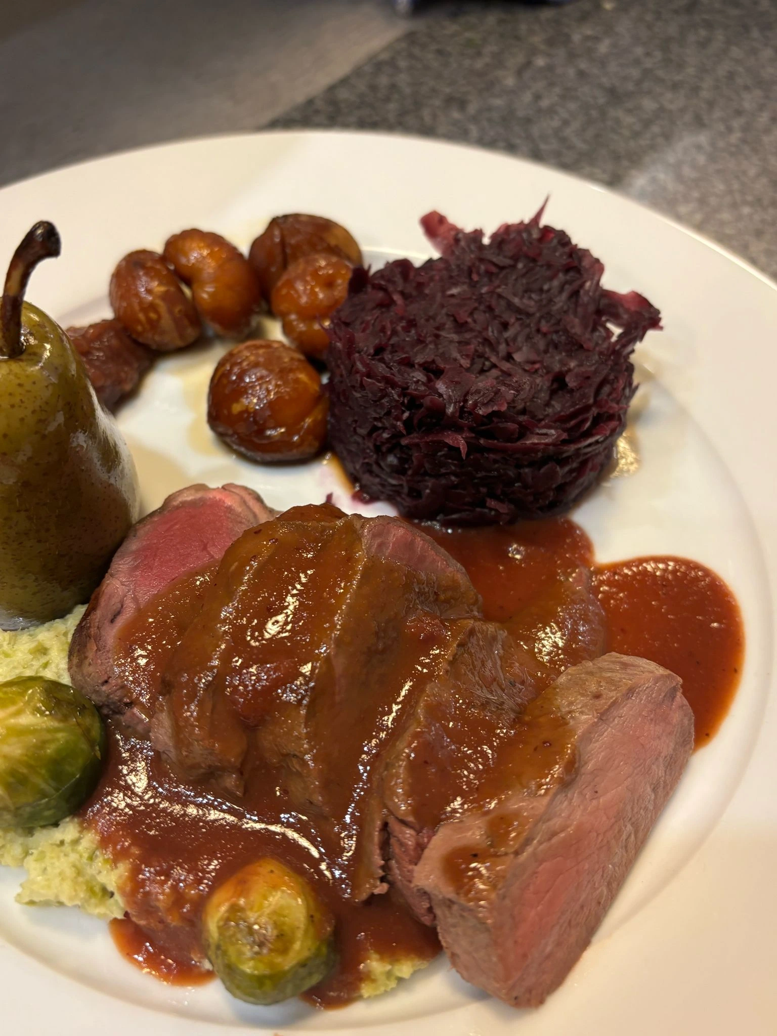Un plat cuisiné par Toqué